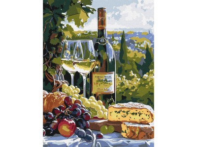 Картина за номерами "Смак шардоне" KHO5708 30х40 см