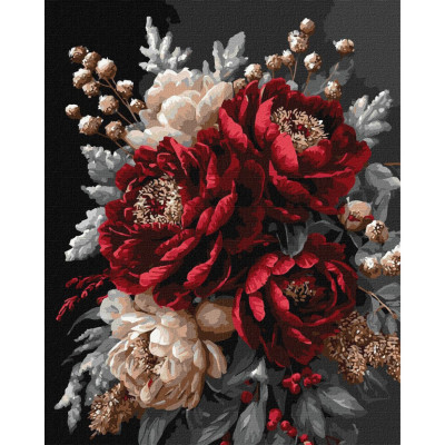 Картина за номерами "Квітковий спокій" ©art_selena_ua KHO3343 40х50 см