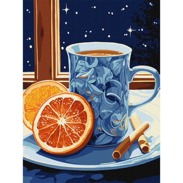 Картина за номерами "Ароматне поєднання" KHO5687 30х40 см