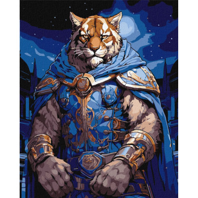 Картина за номерами "Сильний звір" ©zubenko.oleksii KHO6571 40х50см