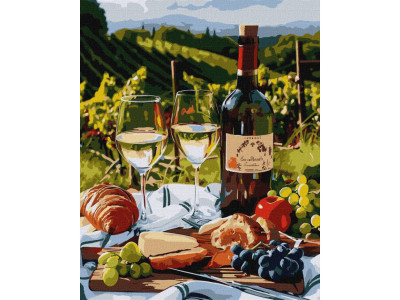 Картина за номерами "Полуденний бенкет" ©art_selena_ua KHO5697 40х50 см