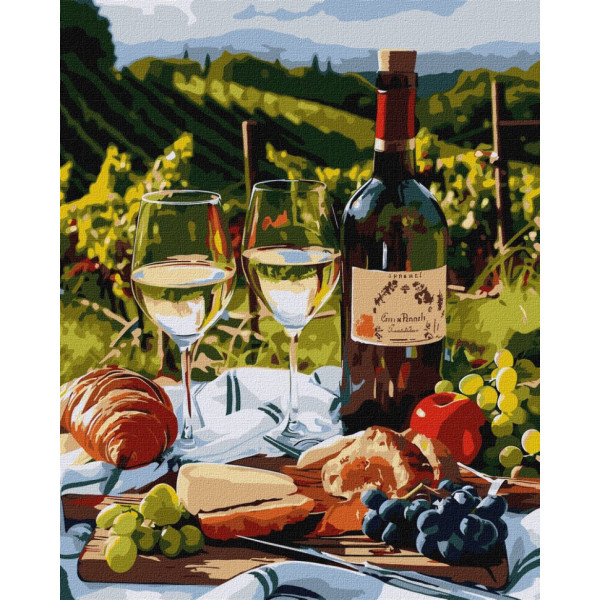 Картина за номерами "Полуденний бенкет" ©art_selena_ua KHO5697 40х50 см