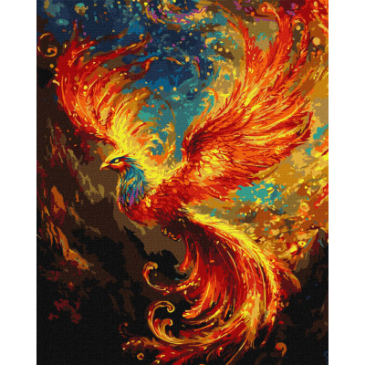 Картина за номерами "Жар-птиця" KHO5152 40х50 см