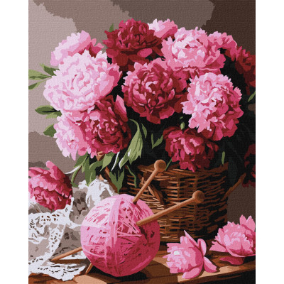 Картина за номерами "Таємниці пелюсток" KHO3303 40х50 см