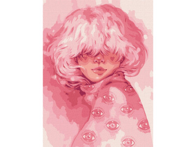 Картини за номерами "Мої рожеві мрії" Ідейка KHO4940 30х40см