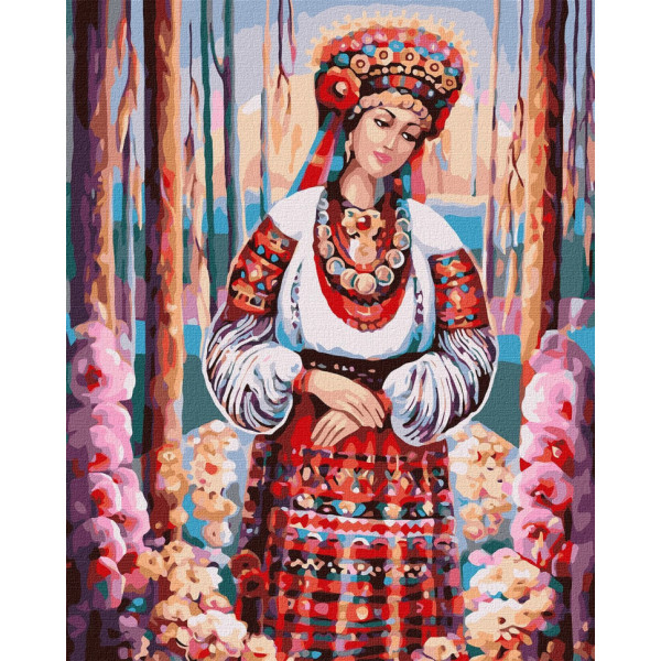 Картина за номерами "Золоті передзвони" Ідейка KHO4920 40х50см