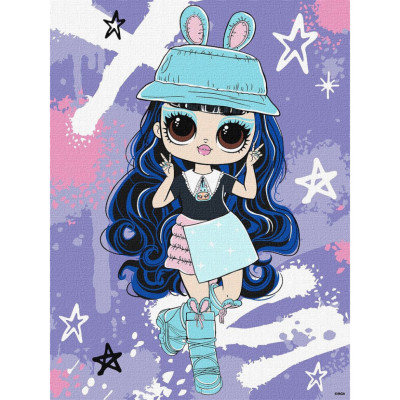 Картина за номерами "Tweens LOL Skate Dance Aya Cherry" KHO1213 30х40 см