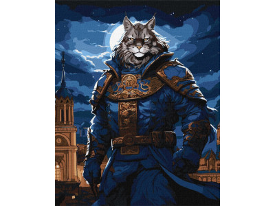 Картина за номерами "Пильний погляд" ©zubenko.oleksii KHO6573 40х50см