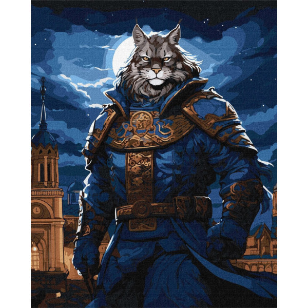 Картина за номерами "Пильний погляд" ©zubenko.oleksii KHO6573, 40х50см Картина за номерами "Пильний погляд" ©zubenko.oleksii KHO6573, 40х50см