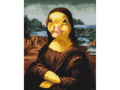 Картина за номерами "Мона Качечка" ©Lucia Heffernan BS53620, 40х50 см
