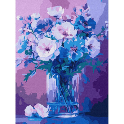 Картина за номерами "Ніжні квіти" ©art_selena_ua KHO3323 30х40 см