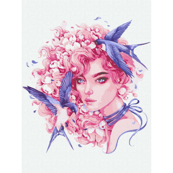 Картина за номерами "Мелодійна" ©lesya_nedzelska_art Ідейка KHO4958 30х40 см Картина за номерами "Мелодійна" ©lesya_nedzelska_art Ідейка KHO4958 30х40 см