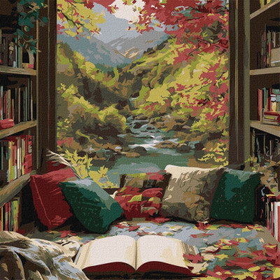 Картина за номерами "Гірська мрія" ©art_selena_ua KHO6414 40х40 см