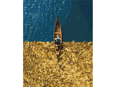 Картина за номерами "Озеро Світязь" ©Roksolana Baran BS53752 40х50 см