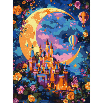 Картина за номерами "Місячна фантазія" KHO5137 30х40 см