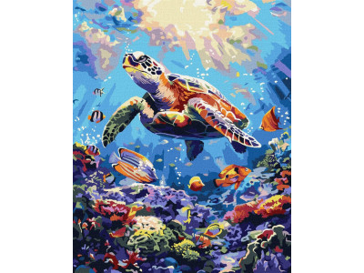 Картина за номерами "Морський спокій" ©art_selena_ua KHO6660 40х50см