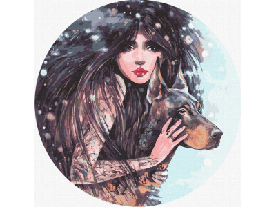 Картина за номерами "Дика воля" ©lesya_nedzelska_art Ідейка KHO4937 40х40 см Картина за номерами "Дика воля" ©lesya_nedzelska_art Ідейка KHO4937 40х40 см