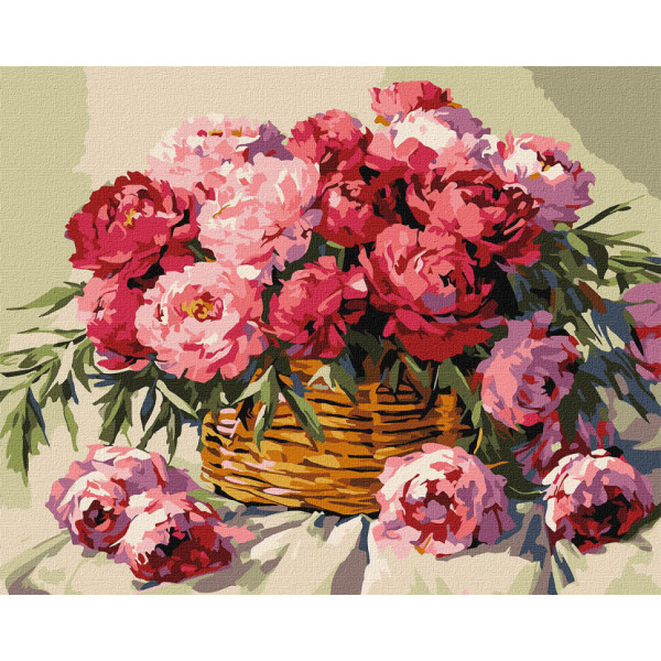 Картина за номерами "Мелодія цвітіння" KHO3304 40x50 см