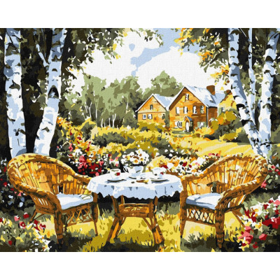 Картина за номерами "Дача мрії" ©art_selena_ua KHO6378 40х50 см