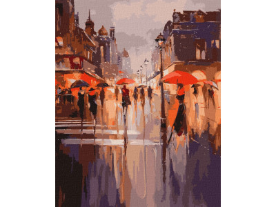 Картина за номерами "Святкова атмосфера" ©BOND Tetiana Ідейка KHO2194 40х50 см Картина за номерами "Святкова атмосфера" ©BOND Tetiana Ідейка KHO2194 40х50 см