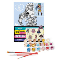 Картина за номерами "L.O.L. Surprise! Tweens Emma Emo" KHO6278 30х40 см