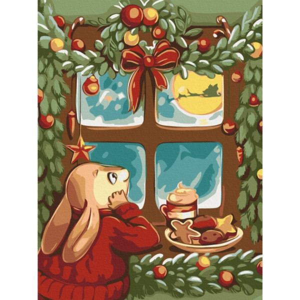 Картина за номерами "Казка за вікном" RBS1015 30х40 см