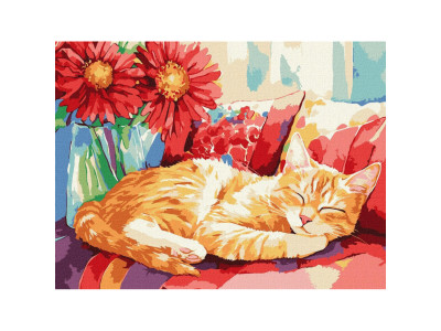 Картина за номерами "Денний сон" ©art_selena_ua KHO6709 30х40 см