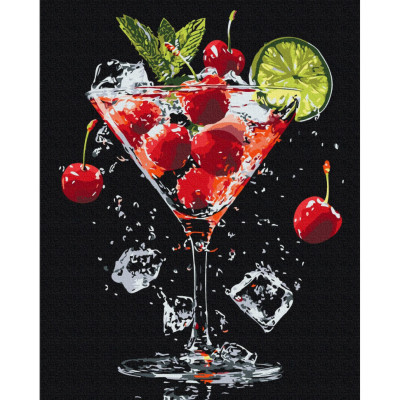 Картина за номерами "Насолода в келиху" BS54151 40х50 см