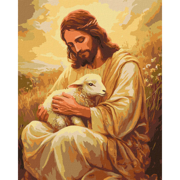 Картина за номерами "Божі обійми" KHO8531 40х50 см