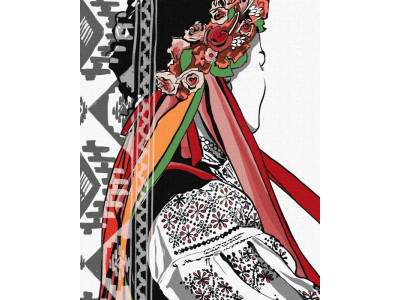 Картина за номерами "Квітна краса" ©upillustration Ідейка KHO2596 40х50 см