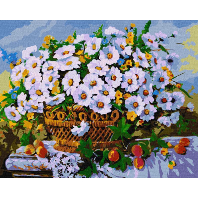 Картина за номерами "Літні квіти" ©Олександр Закусилов Ідейка KHO3118 40х50 см