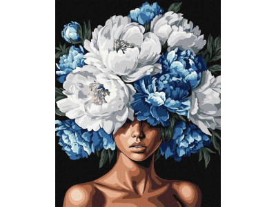 Картина за номерами "Квітуча думка" ©victoria_art KHO8527 40х50 см