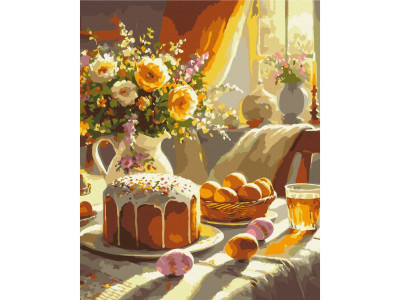 Картина за номерами "Світле Воскресіння" BS54296 40х50 см