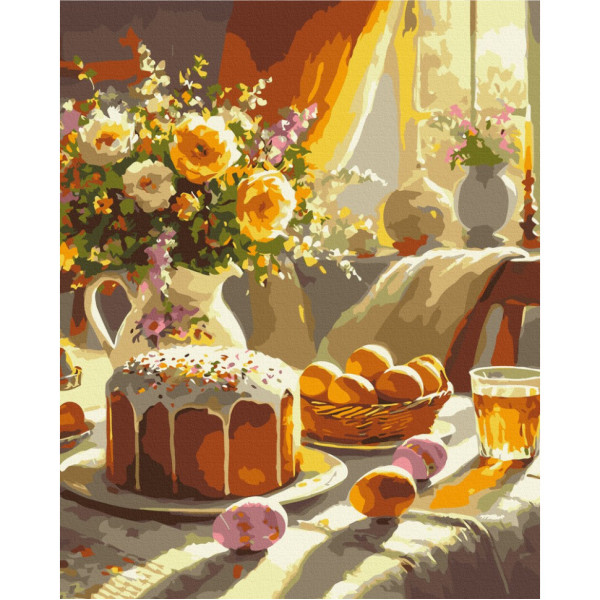 Картина за номерами "Світле Воскресіння" BS54296 40х50 см