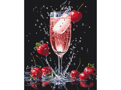 Картина за номерами "Ігристе задоволення" BS54152 40х50 см