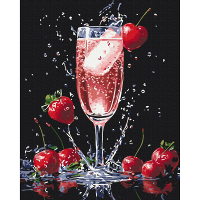 Картина за номерами "Ігристе задоволення" BS54152 40х50 см