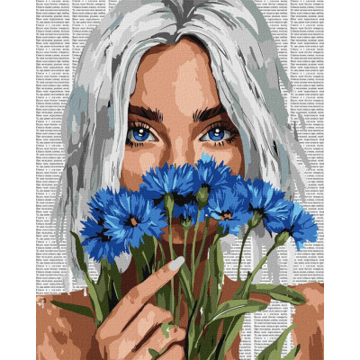 Картина за номерами "Барвиста поезія: Волошки" ©art_selena_ua KHO8584, 40х50 см Картина за номерами "Барвиста поезія: Волошки" ©art_selena_ua KHO8584, 40х50 см