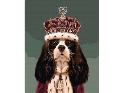 Картина за номерами "Король Чарльз" © Lucia Heffernan BS53617 40х50см