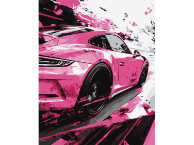 Картина за номерами "Рожевий стиль" ©art_selena_ua KHO5156 40х50 см