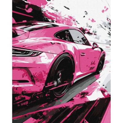 Картина за номерами "Рожевий стиль" ©art_selena_ua KHO5156 40х50 см