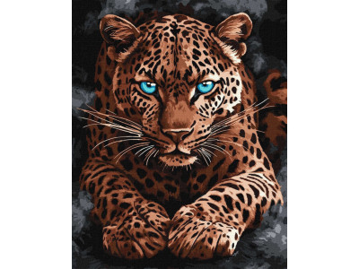 Картина за номерами "Дикий гепард" ©art_selena_ua KHO6814 40x50 см