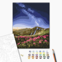 Картина за номерами "Чорногора" ©Roksolana Baran BS53753 40х50 см