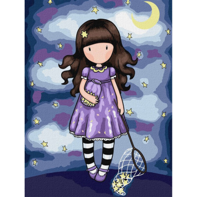 Картина за номерами "Catch A Falling Star Santoro Gorjuss Collection" KHO8680 30х40 см