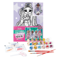 Картина за номерами "L.O.L. Surprise! O.M.G. Fashion show Lady Braids" KHO6272 30х40 см