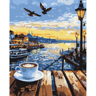 Картина за номерами "Стамбульський ранок" ©art_selena_ua KHO6403 40х50см