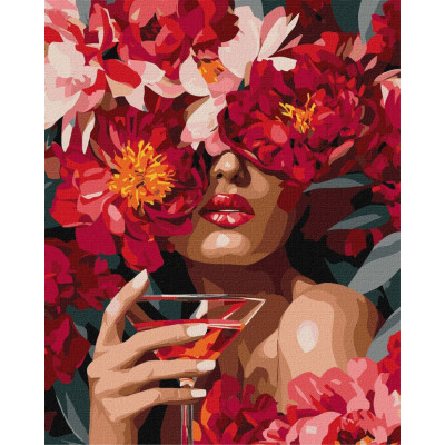 Картина за номерами "Квіткова Спокуса" ©art_selena_ua KHO8733 40х50 см