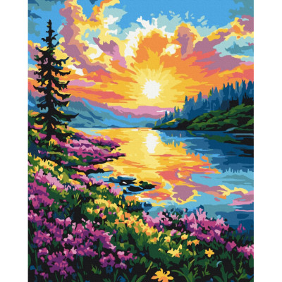 Картина за номерами "Весняні барви" BS54233 40х50 см