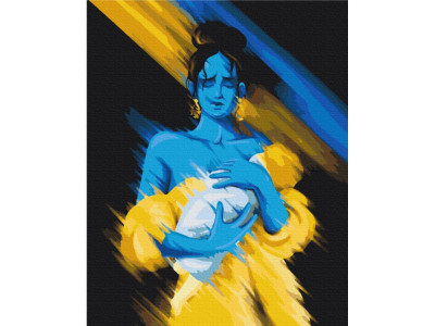 Картина за номерами "Майбутнє в руках" © Поліна Скуріхіна Brushme BS53085 40х50 см