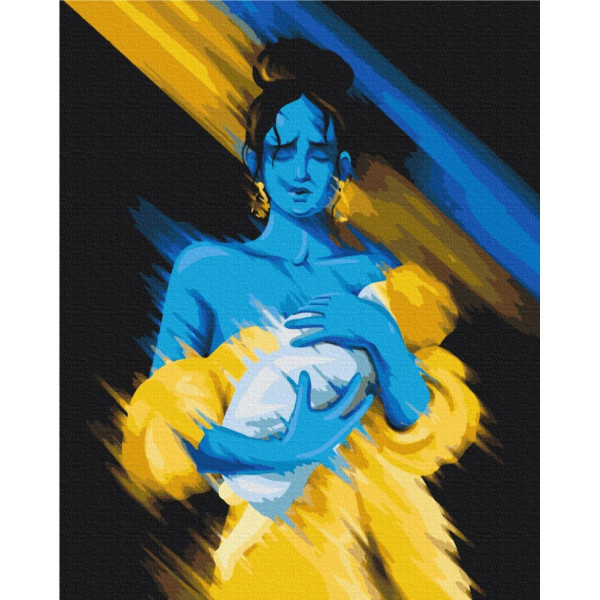 Картина за номерами "Майбутнє в руках" © Поліна Скуріхіна Brushme BS53085 40х50 см Картина за номерами "Майбутнє в руках" © Поліна Скуріхіна Brushme BS53085 40х50 см