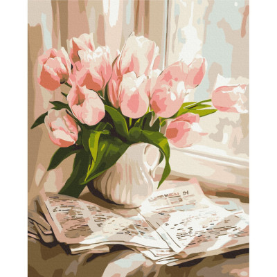 Картина за номерами "Ранок у променях ніжності" BS54276 40х50 см